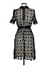 Aqua 100% Polyester Graphic Black Cocktail Dress Size M - photo 2