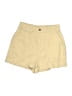 Gap Solid Yellow Khaki Shorts Size 4 - photo 1