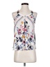 Rewind 100% Polyester Ivory Tank Top Size XS - photo 1