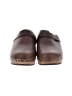 lisa b. 100% Leather Brown Mule/Clog Size EU 38 - photo 2