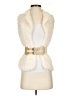Have Ivory Faux Fur Vest Size S - photo 1