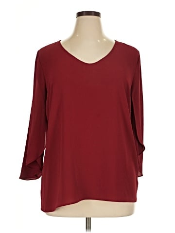 Notations 3/4 Sleeve Top (view 1)