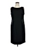 Studio 1 Solid Black Cocktail Dress Size 16 - photo 1