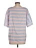 Unbranded Stripes Pink Short Sleeve Top Size S - photo 2