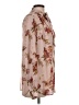 Kut from the Kloth 100% Polyester Floral Ivory Long Sleeve Blouse Size L - photo 4