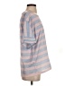 Unbranded Stripes Pink Short Sleeve Top Size S - photo 4