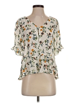 Lucky Brand Short Sleeve Blouse