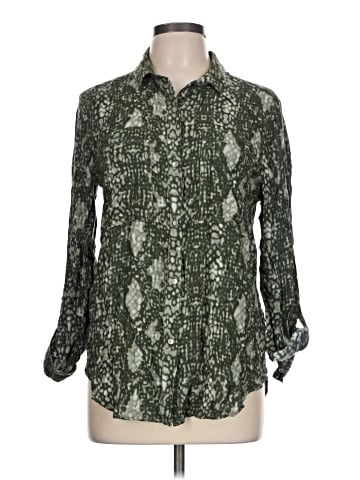 CALVIN KLEIN JEANS Long Sleeve Blouse (view 1)
