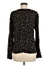 J.Jill Floral Black Long Sleeve Blouse Size M - photo 2