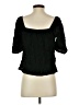 Old Navy Black 3/4 Sleeve Top Size XS - photo 2