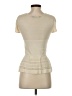 BCBGMAXAZRIA Ivory Short Sleeve T-Shirt Size P (estimated, petite) - photo 2