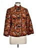 Ruby Rd. 100% Polyester Paisley Red Jacket Size 10 - photo 1