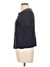 Theory 100% Cotton Gray Short Sleeve Top Size L - photo 5