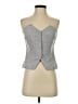 Dynamite Gray Sleeveless Blouse Size S - photo 1