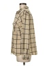 Adrienne Vittadini Plaid Tan Long Sleeve Button-Down Shirt Size M (estimated) - photo 5