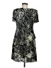 Connected Apparel 100% Polyester Print Green Cocktail Dress Size 6 (petite) - photo 2