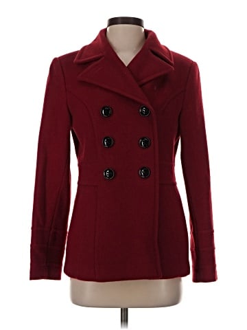 St. John's Bay Wool Coat (view 1)