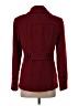 St. John's Bay Burgundy Wool Coat Size XS - photo 2