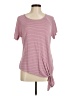 C'est La Vie Pink Short Sleeve Top Size M - photo 1