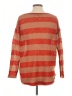 Cecico Stripes Orange Pullover Sweater Size L - photo 2
