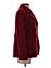 St. John's Bay Burgundy Wool Coat Size XS - photo 4