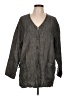 J.Jill 100% Linen Marled Gray Jacket Size L - photo 1