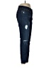 7 For All Mankind Hearts Blue Jeans Size 28 waist - photo 4