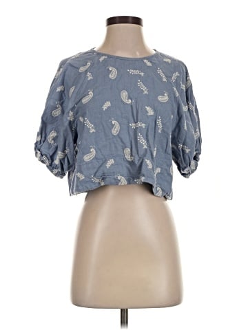 House of Harlow 1960 Short Sleeve Blouse (view 1)