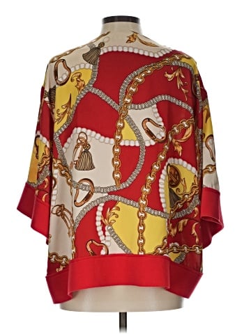 WHY 3/4 Sleeve Blouse (view 2)