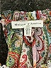 Maison d' Amelie 100% Polyester Paisley Brown Sleeveless Blouse Size S - photo 7