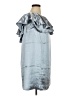 Forever 21 Plus 100% Polyester Gray Cocktail Dress Size 0X - photo 4