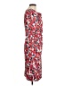 Sara Campbell Print Red Casual Dress Size 8 - photo 4
