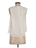 Green Envelope Ivory Sleeveless Blouse Size S - photo 2