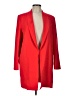 Alice + Olivia 100% Polyester Red Blazer Size L - photo 1
