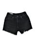 Zara Black Denim Shorts Size 8 - 9 - photo 1