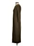 Theory Solid Brown Casual Dress Size S - photo 5