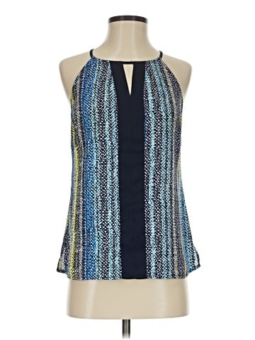 Skies Are Blue Sleeveless Blouse (view 1)