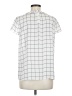 Ann Taylor LOFT 100% Polyester White Short Sleeve Blouse Size M - photo 2