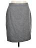 Ann Taylor LOFT Solid Gray Formal Skirt Size 10 - photo 1