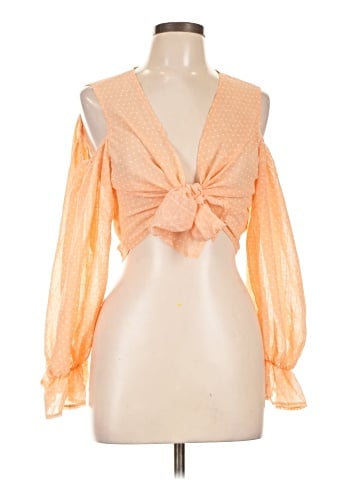 Boohoo Long Sleeve Blouse (view 1)