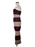 Le Lis Stripes Brown Cocktail Dress Size S - photo 5