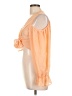 Boohoo 100% Polyester Orange Long Sleeve Blouse Size 12 - photo 5