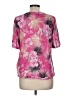 Ruby Rd. Floral Pink Short Sleeve T-Shirt Size M - photo 2