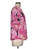 Ruby Rd. Floral Pink Short Sleeve T-Shirt Size M - photo 4