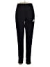 Adidas 100% Polyester Black Track Pants Size M - photo 1