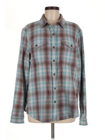 BLACKLETTER T-SHIRT Long Sleeve Button-Down Shirt (view 1)