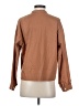 Everlane 100% Polyester Brown Long Sleeve Polo Size 4 - photo 2