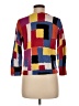 Relativity Color Block Red Cardigan Size M - photo 2