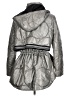 Akris Punto 100% Polyester Gray Snow Jacket Size 10 - photo 2