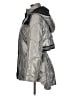 Akris Punto 100% Polyester Gray Snow Jacket Size 10 - photo 5